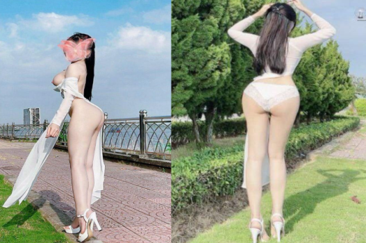 Sex Việt áo dài gợi cảm giữa sông thơ mộng